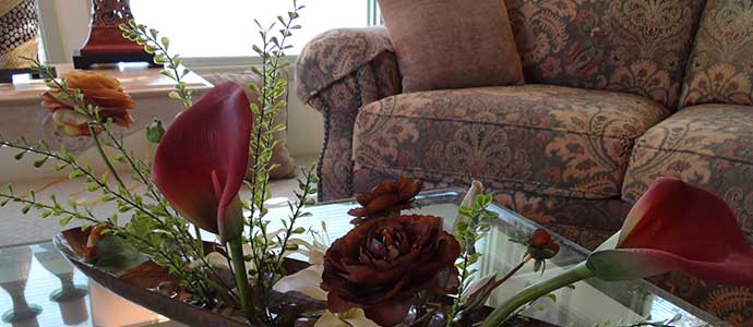 table floral arrangements